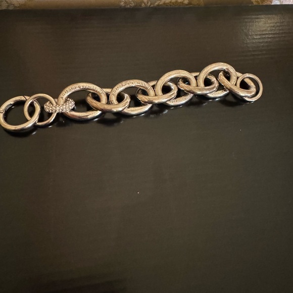 Armani Exchange Metallic Chain Bracelet - Picture 7 of 12